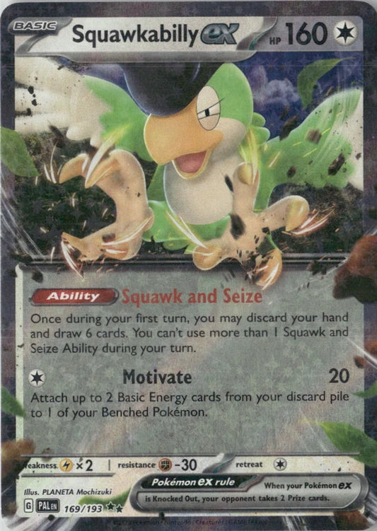 Squawkabilly ex - SV02: Paldea Evolved