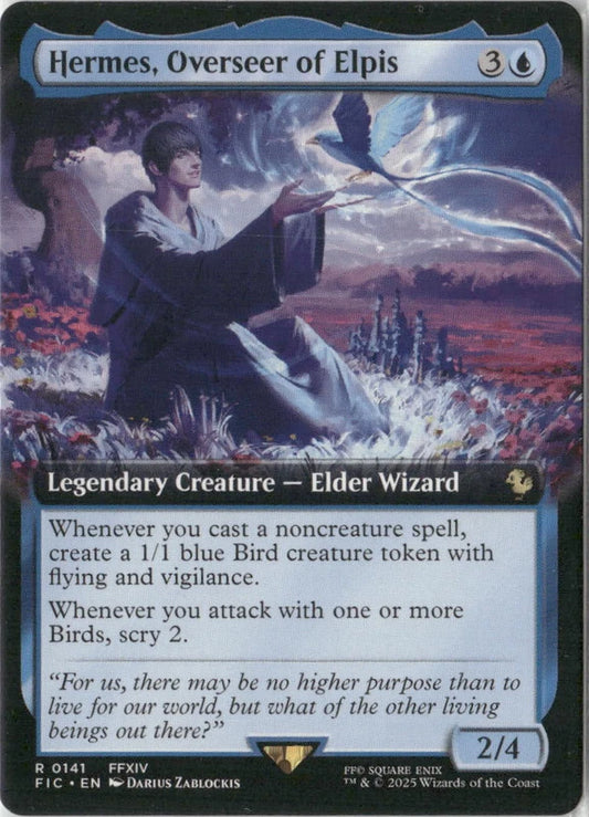 Scan Image | Hermes, Overseer of Elpis (Extended Art) - Commander: FINAL FANTASY | [5E105A42]