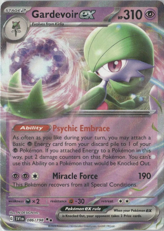 Gardevoir ex - 086/198 - SV01: Scarlet & Violet Base Set