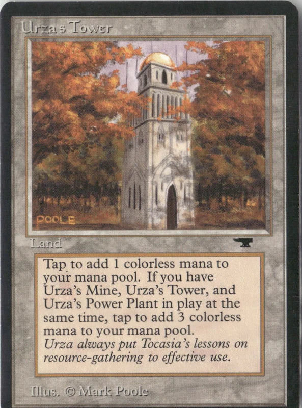 Scan Image | Urza's Tower (Forest) - Antiquities | [EC01EA0A]