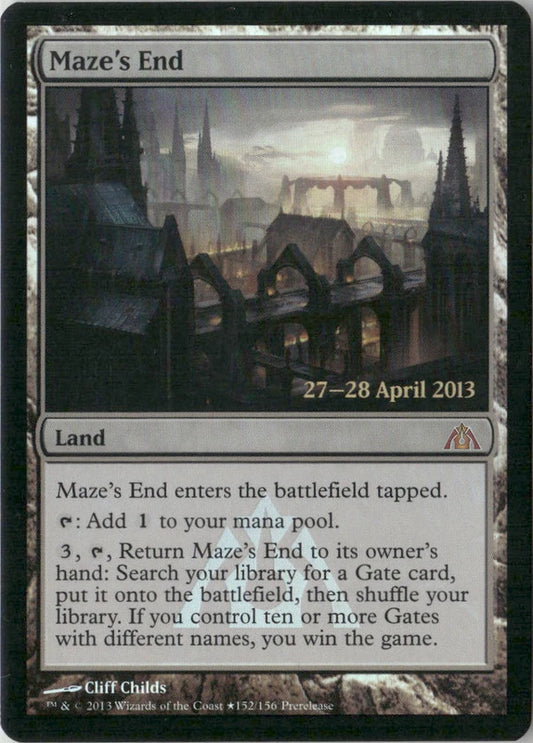 Scan Image | Maze's End - Prerelease Cards | [E8D59950]