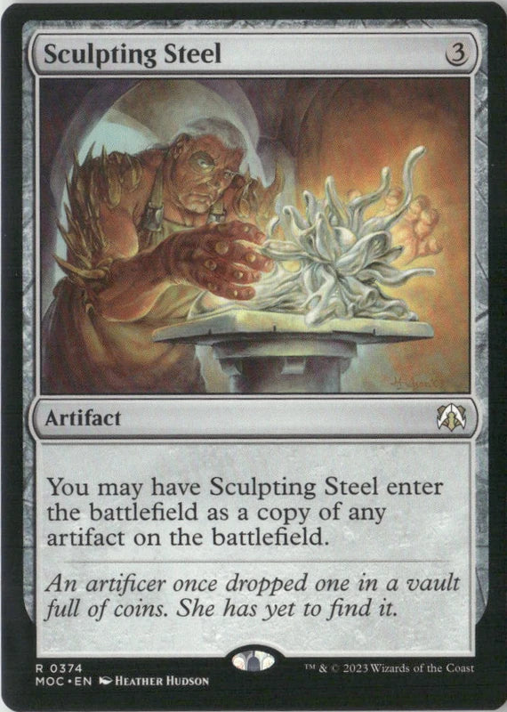 Scan Image | Sculpting Steel - Commander: March of the Machine | [89F7E99C]