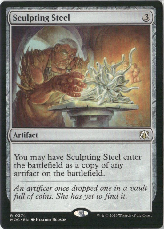 Scan Image | Sculpting Steel - Double Masters | [75E560FD]