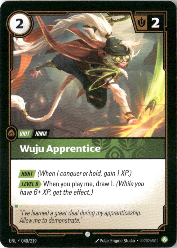Wuju Apprentice - Unleashed