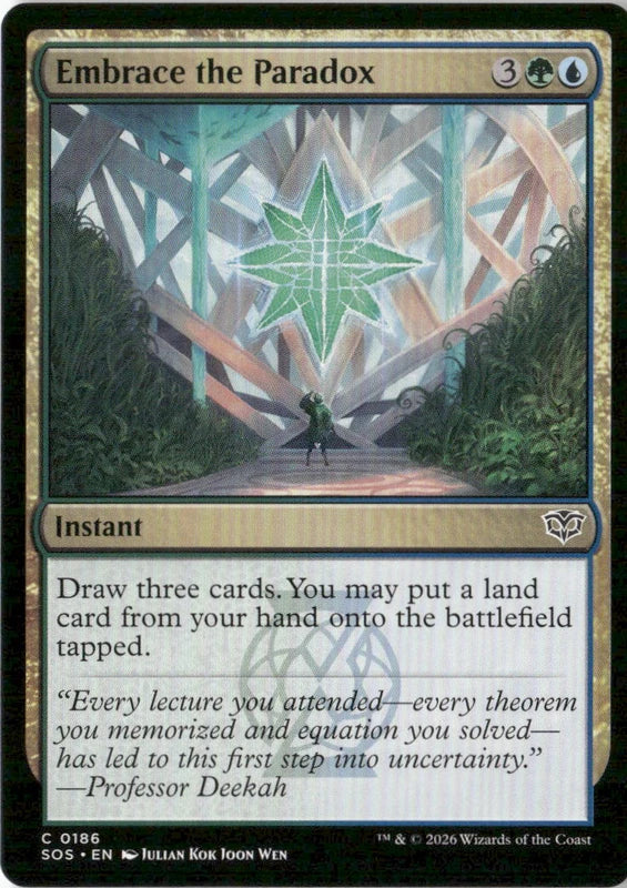 Embrace the Paradox - Secrets of Strixhaven