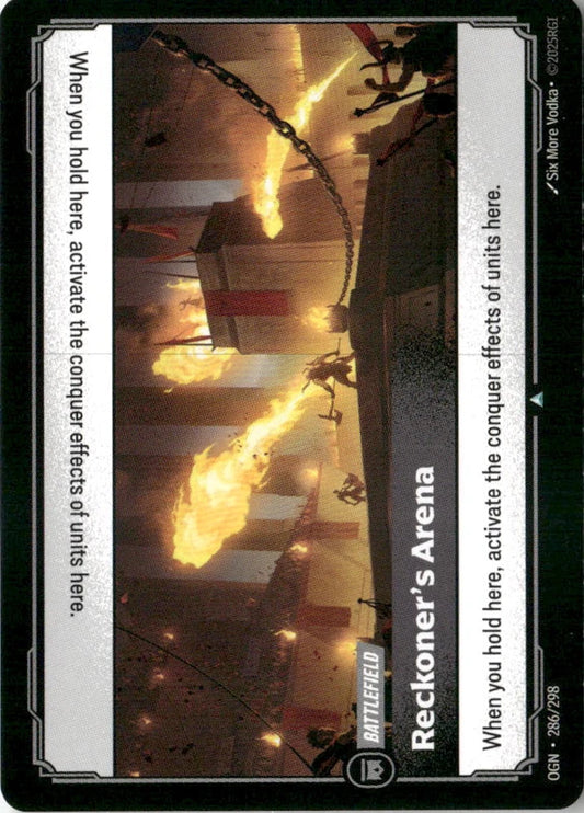 Reckoner's Arena - Origins