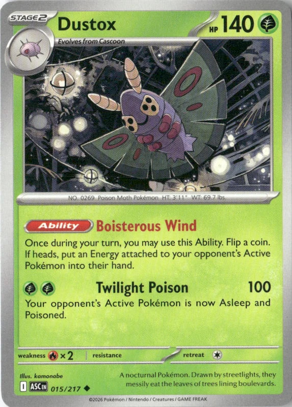 Dustox - 015/217 - ME: Ascended Heroes