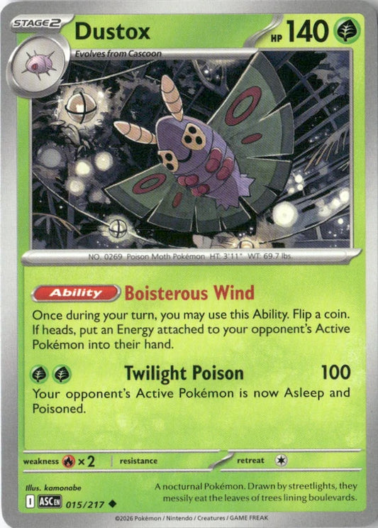 Dustox - 015/217 - ME: Ascended Heroes