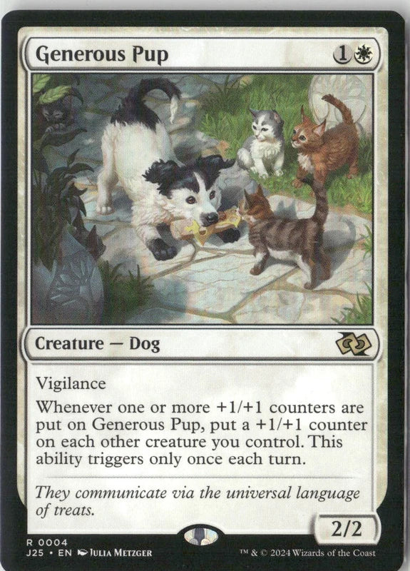 Scan Image | Generous Pup - Foundations Jumpstart | [D83BFEC3]