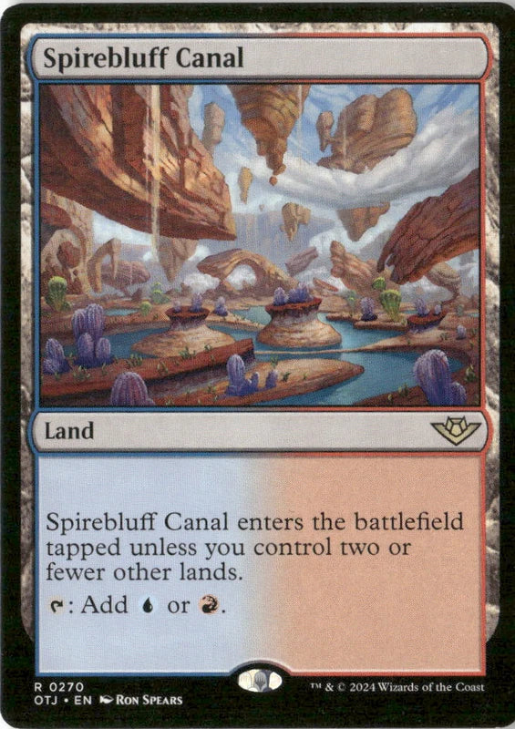 Spirebluff Canal - Outlaws of Thunder Junction