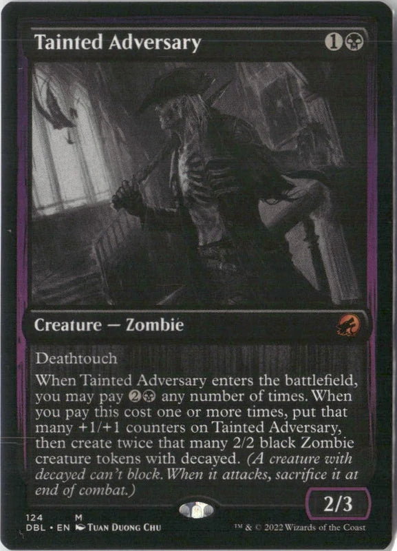 Scan Image | Tainted Adversary - Innistrad: Double Feature | [8CDE6964]