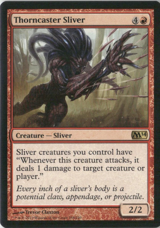 Scan Image | Thorncaster Sliver - Magic 2014 (M14) | [E1053E31]