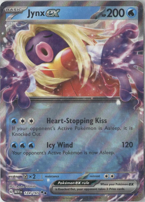 Jynx ex - 124/165 - SV: Scarlet & Violet 151