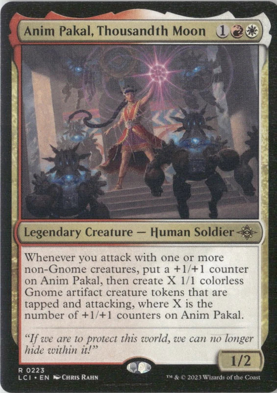 Scan Image | Anim Pakal, Thousandth Moon - The Lost Caverns of Ixalan | [EB7BB2BE]