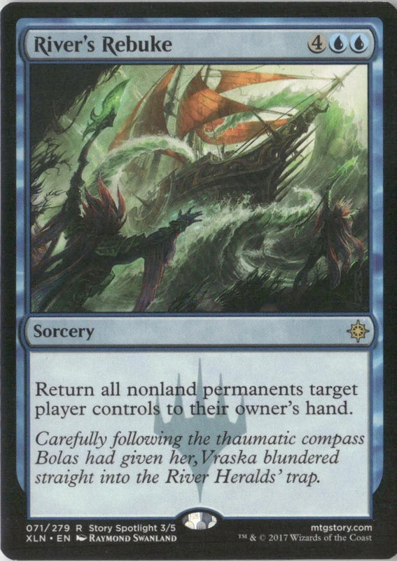 Scan Image | River's Rebuke - Ixalan | [52A8BBC7]