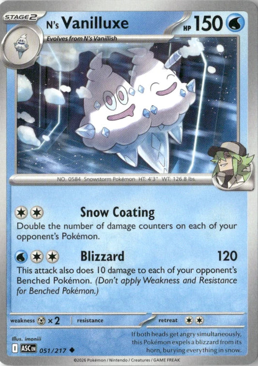 N's Vanilluxe - ME: Ascended Heroes