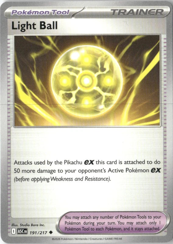 Light Ball - ME: Ascended Heroes