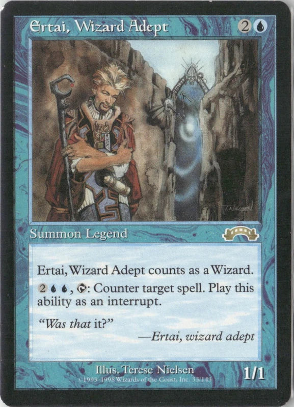 Scan Image | Ertai, Wizard Adept - Exodus | [D7654F3F]