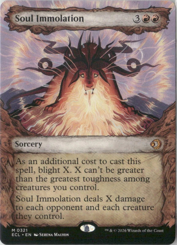 Scan Image | Soul Immolation (Showcase) - Lorwyn Eclipsed | [9572849D]
