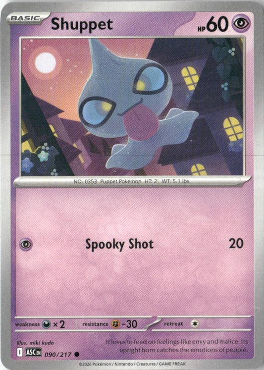 Shuppet - ME: Ascended Heroes