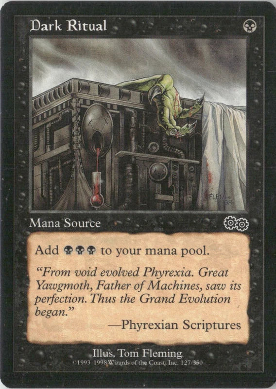 Scan Image | Dark Ritual - Urza's Saga | [967653FF]
