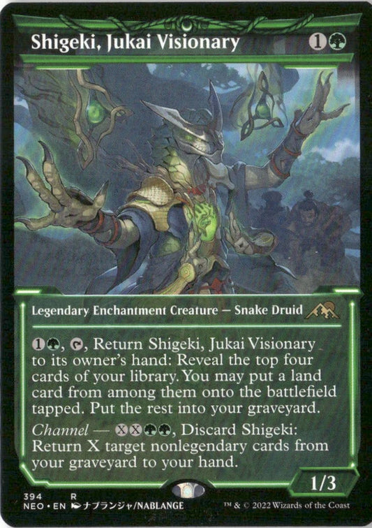 Shigeki, Jukai Visionary (Showcase) - Kamigawa: Neon Dynasty