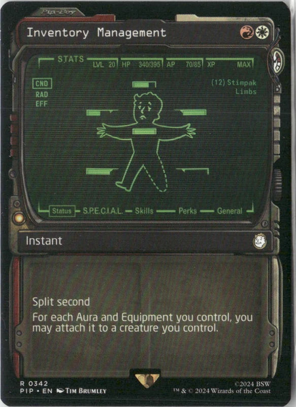 Scan Image | Inventory Management (Showcase) - Universes Beyond: Fallout | [7527B473]