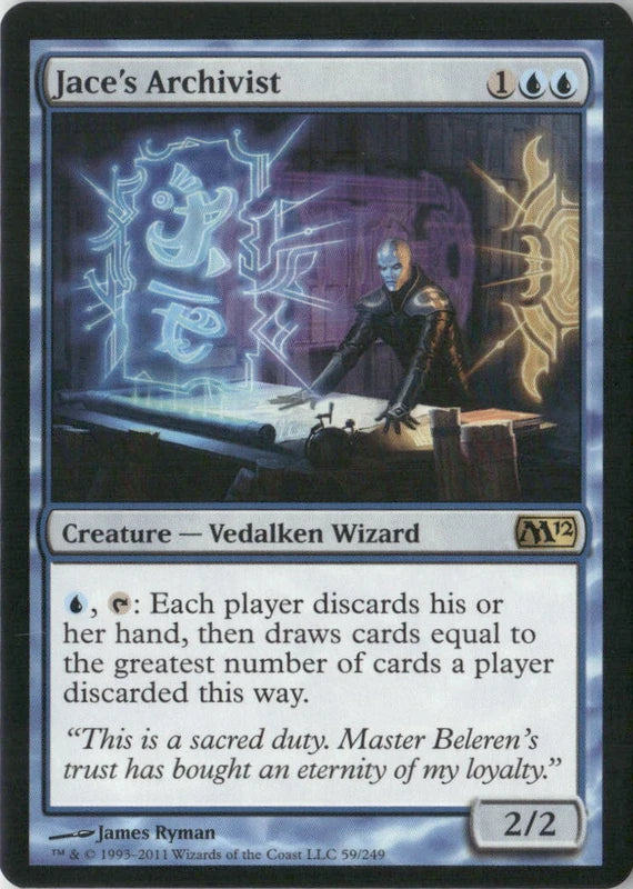 Scan Image | Jace's Archivist - Magic 2012 (M12) | [A6280A8B]