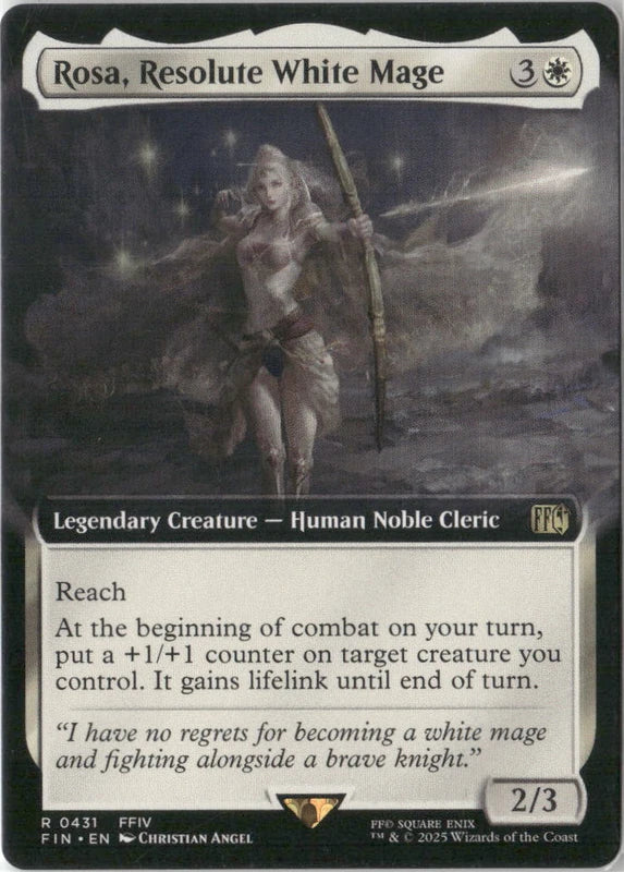 Rosa, Resolute White Mage (Extended Art) - FINAL FANTASY