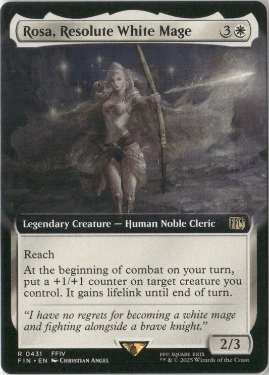 Rosa, Resolute White Mage (Extended Art) - FINAL FANTASY