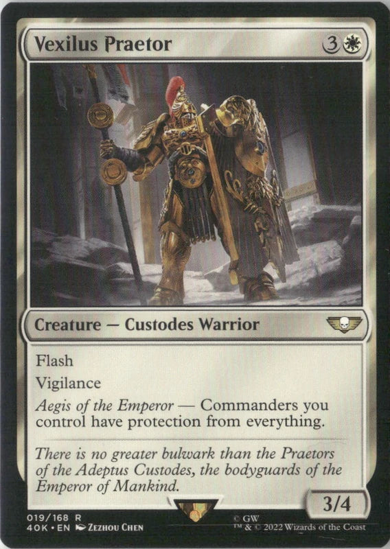 Scan Image | Vexilus Praetor - Universes Beyond: Warhammer 40,000 | [A808C783]