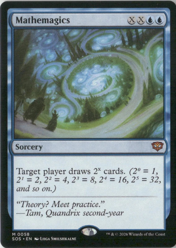 Scan Image | Mathemagics - Secrets of Strixhaven | [BB46F7AD]