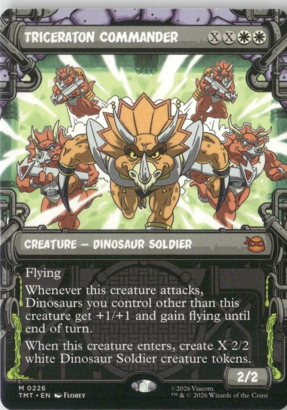 Scan Image | Triceraton Commander (Showcase) - Teenage Mutant Ninja Turtles | [80F743C5]