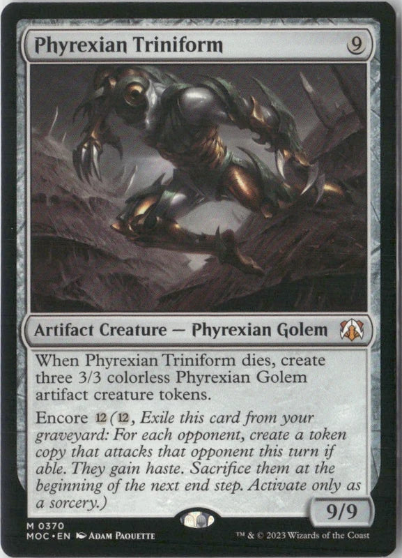 Scan Image | Phyrexian Triniform - Commander Legends | [89828402]