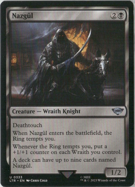 Scan Image | Nazgul (0333) - Universes Beyond: The Lord of the Rings: Tales of Middle-earth | [1AC18740]