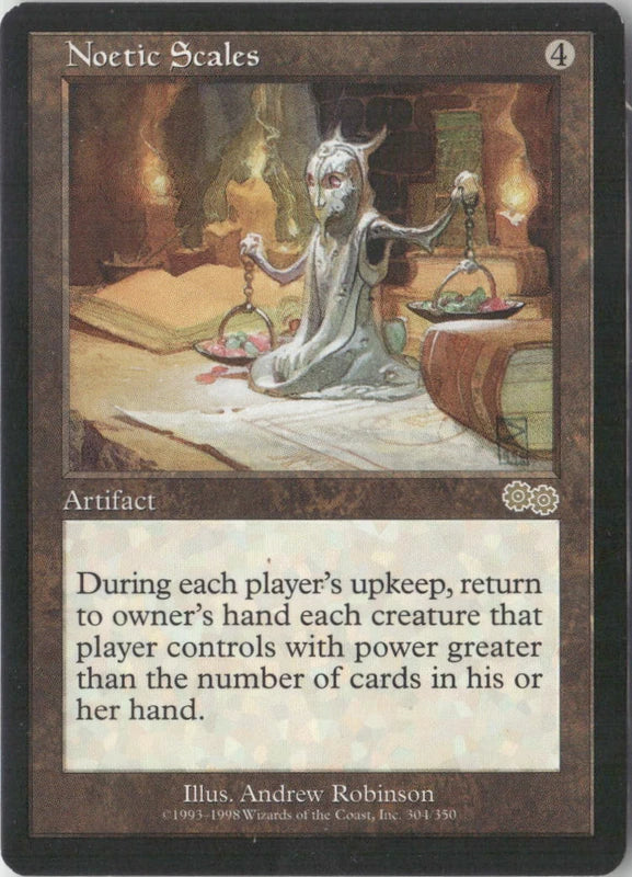 Scan Image | Noetic Scales - Urza's Saga | [94BEDDA2]