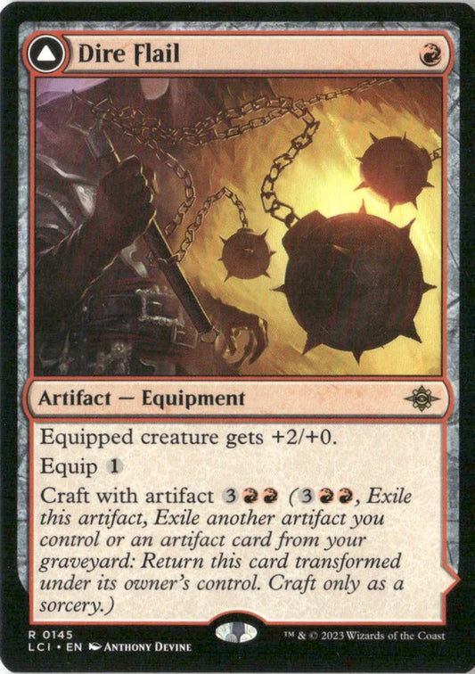 Dire Flail - The Lost Caverns of Ixalan