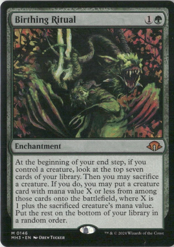 Scan Image | Birthing Ritual - Modern Horizons 3 | [D8EA106D]
