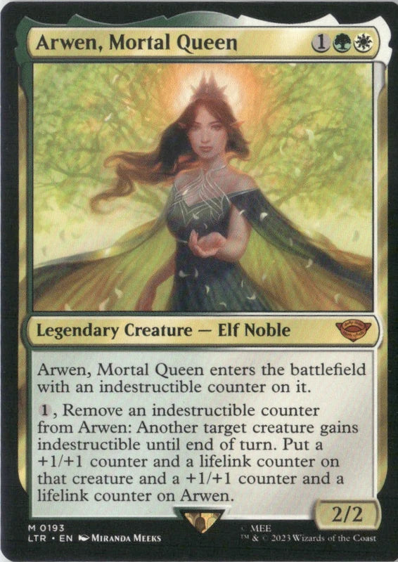 Scan Image | Arwen, Mortal Queen - Universes Beyond: The Lord of the Rings: Tales of Middle-earth | [7D51DCAC]