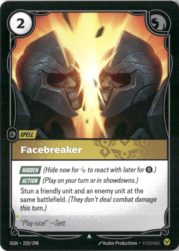 Facebreaker - Origins