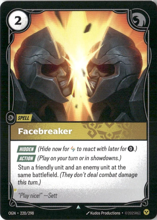 Facebreaker - Origins