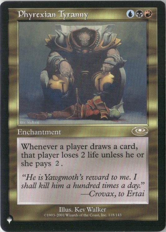 Scan Image | Phyrexian Tyranny - Planeshift | [4771AFB1]