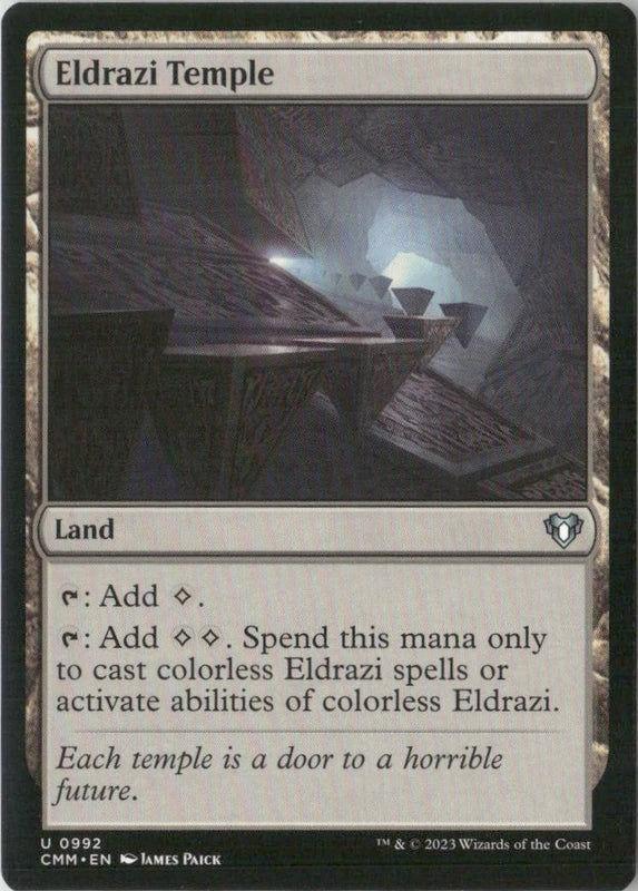 Scan Image | Eldrazi Temple - Commander Masters | [43722DC0]