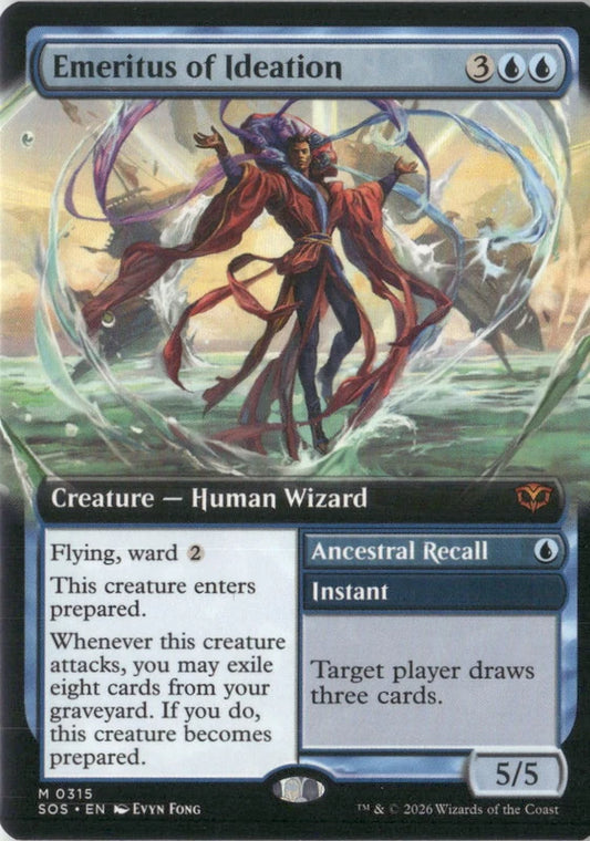 Scan Image | Emeritus of Ideation (Extended Art) - Secrets of Strixhaven | [04A1BECA]