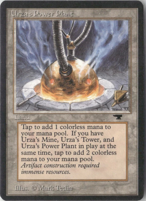 Scan Image | Urza's Power Plant (Sphere) - Antiquities | [8D3FBC6A]