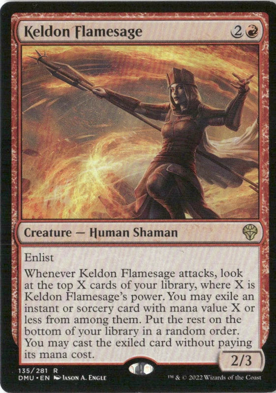 Keldon Flamesage - Dominaria United