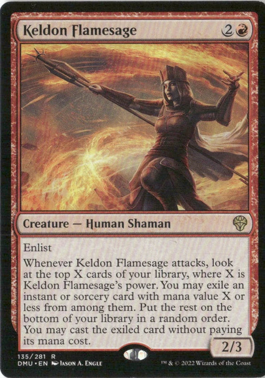 Keldon Flamesage - Dominaria United