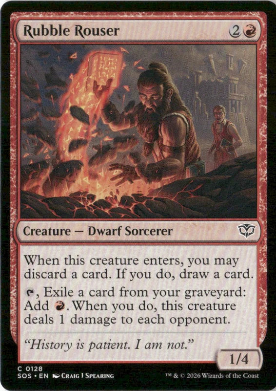 Rubble Rouser - Secrets of Strixhaven