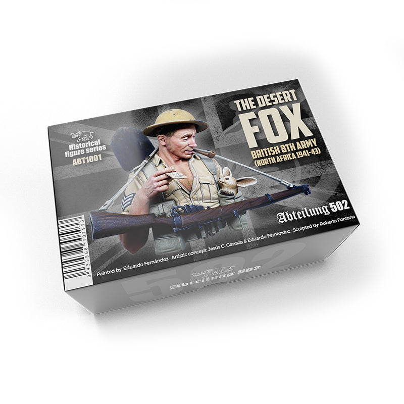 Ak Interactive - Resins - Historica - The Desert Fox British 8Th Army 1/10 Scale