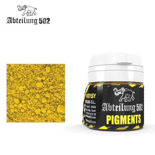 Abteilung 502 - Pigments - Sulfur Yellow